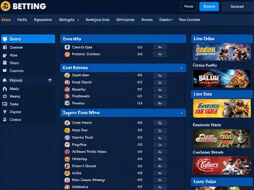 Interfaz principal de Betsson.co mostrando opciones de apuestas deportivas y casino