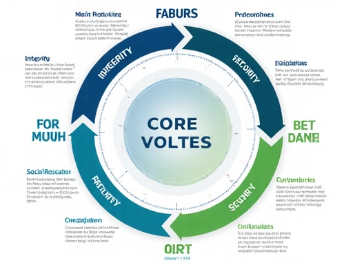Valores fundamentales de Apuestas Colombia representados visualmente